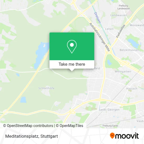 Meditationsplatz map