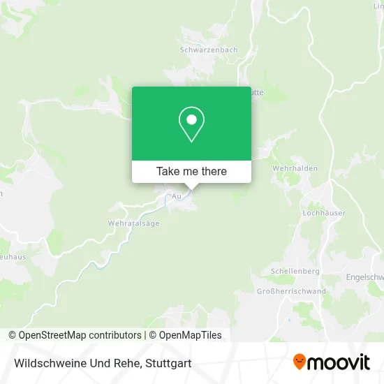 Wildschweine Und Rehe map