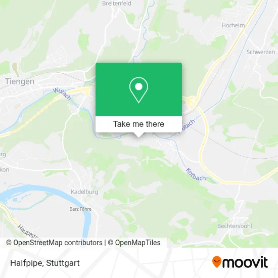 Halfpipe map