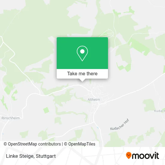 Linke Steige map