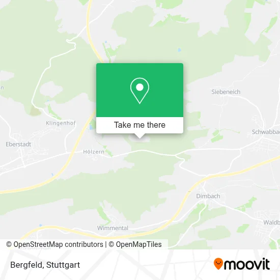 Bergfeld map