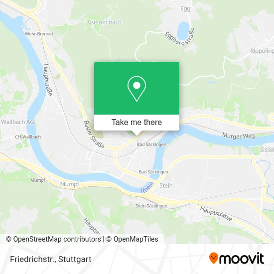 Friedrichstr. map