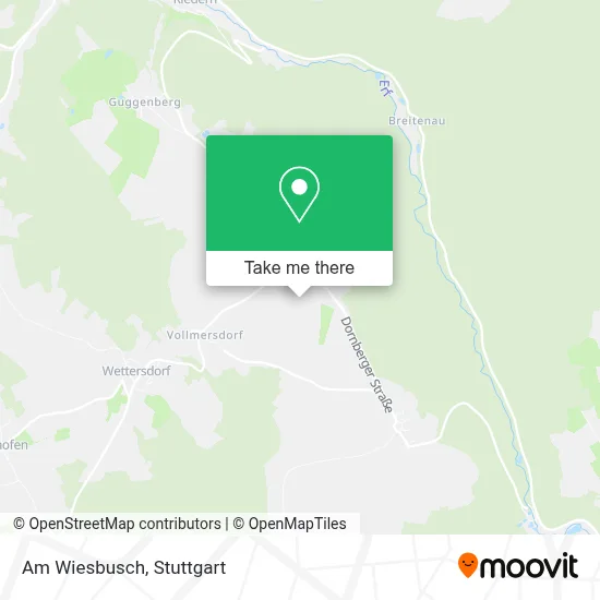 Am Wiesbusch map