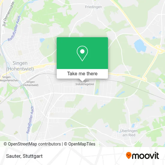 Sauter map