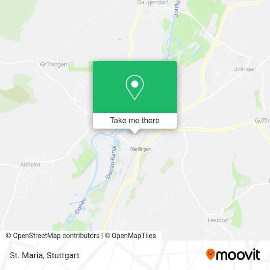 St. Maria map