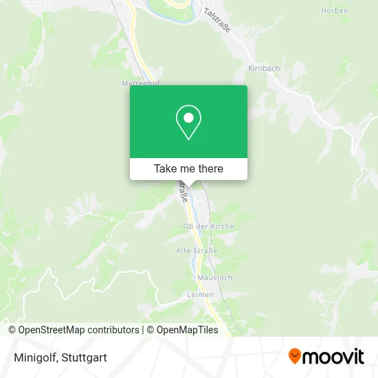 Minigolf map