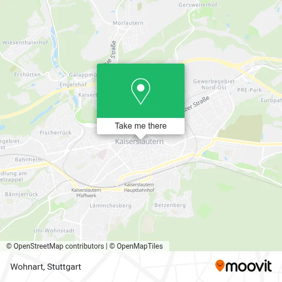 Wohnart map