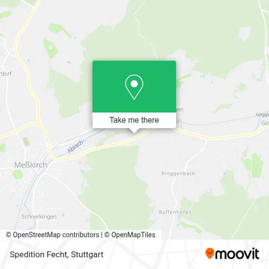Spedition Fecht map