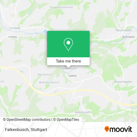 Falkenbusch map