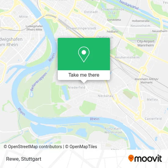 Rewe map
