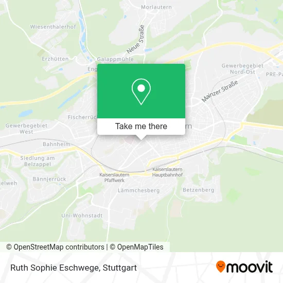Ruth Sophie Eschwege map