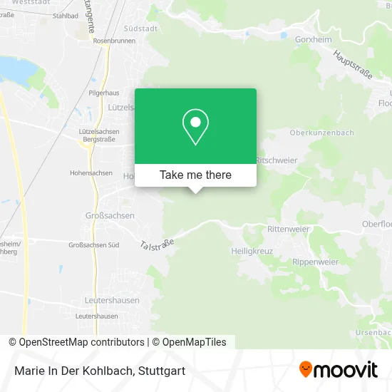 Marie In Der Kohlbach map