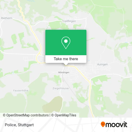 Polizei map