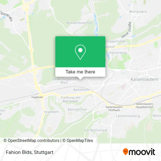 Fahion Bids map