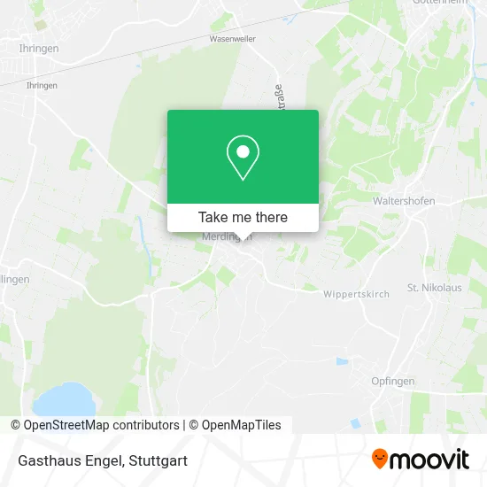 Gasthaus Engel map