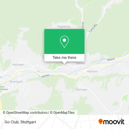 Go Club map