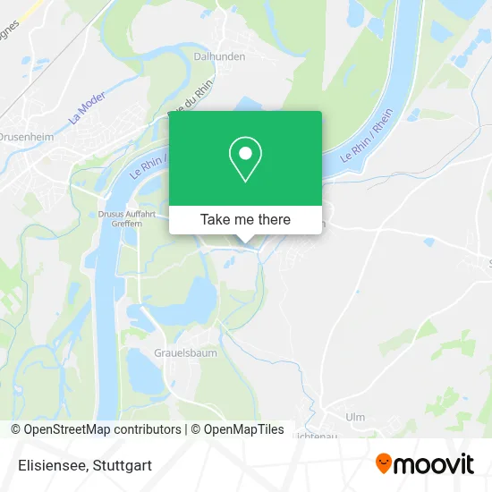 Elisiensee map