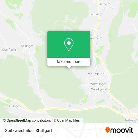 Spitzwieshalde map