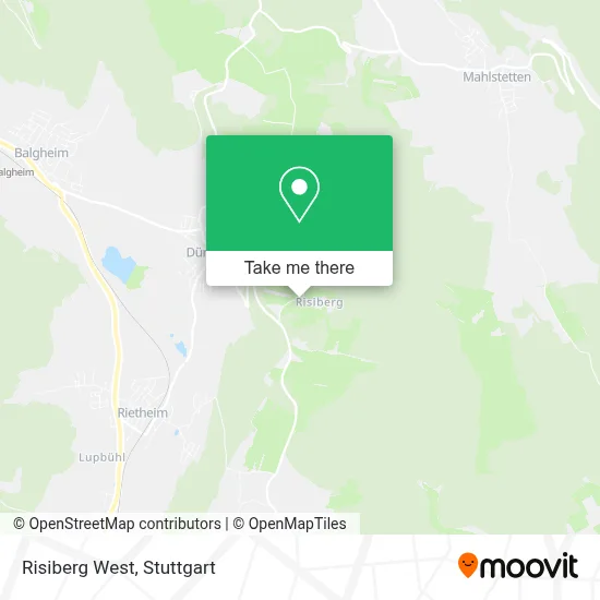 Risiberg West map