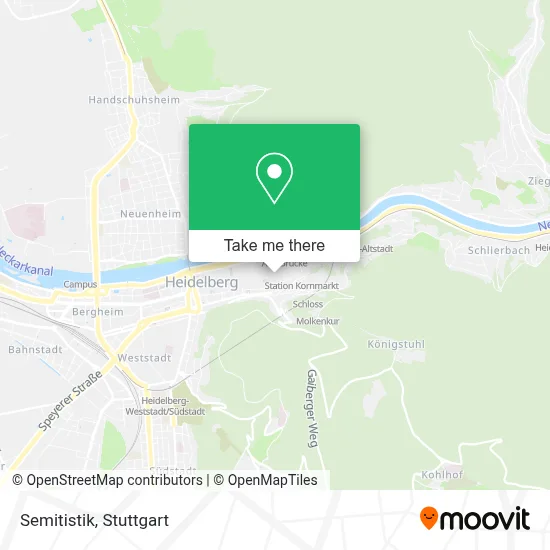 Semitistik map