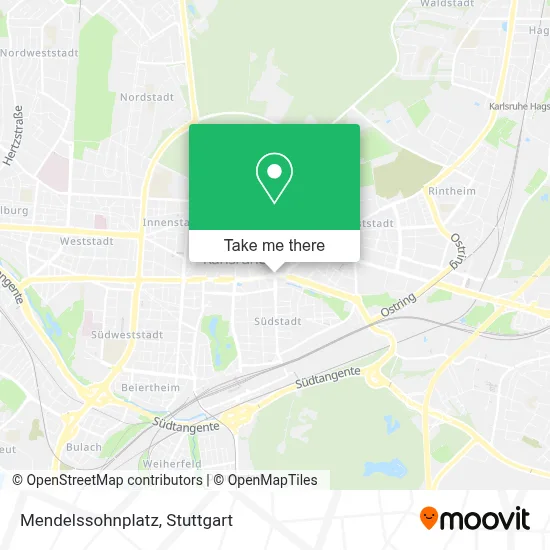 Mendelssohnplatz map