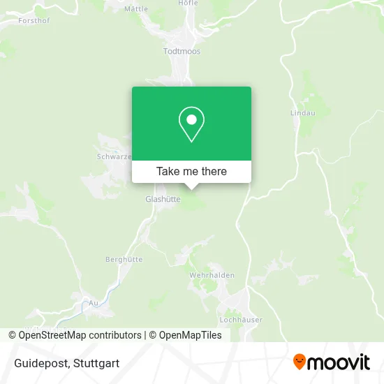 Guidepost map