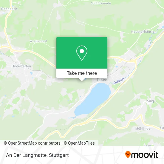 An Der Langmatte map