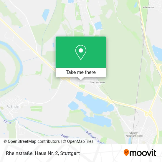 Rheinstraße, Haus Nr. 2 map