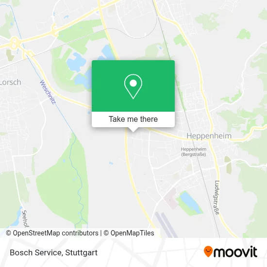 Bosch Service map