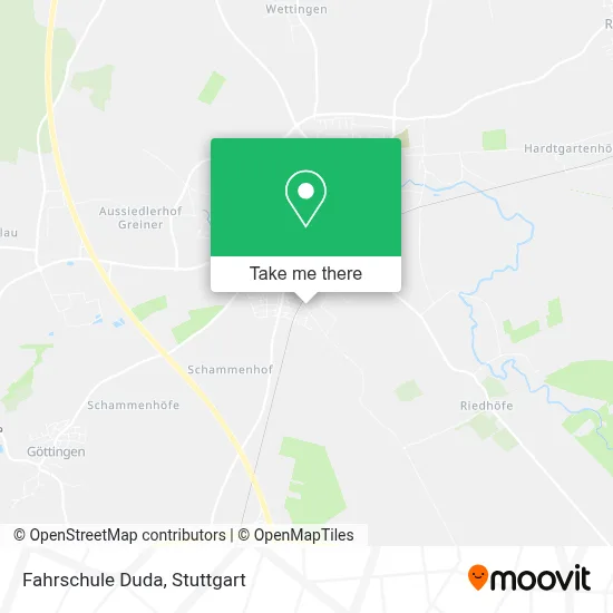 Fahrschule Duda map