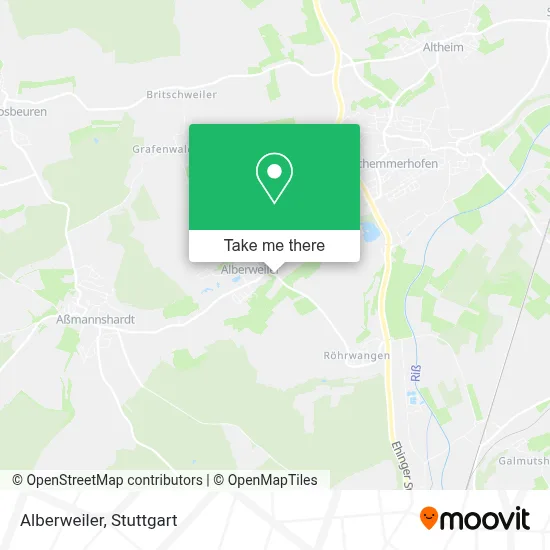 Alberweiler map