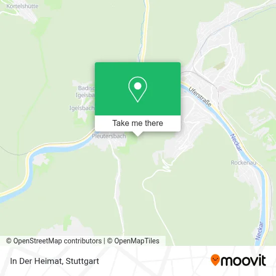 In Der Heimat map