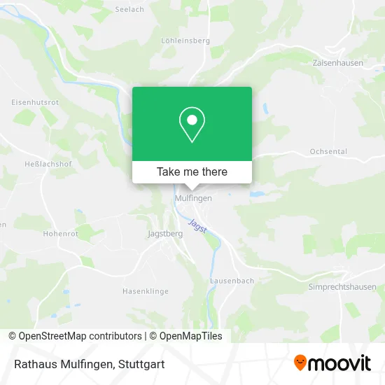 Rathaus Mulfingen map