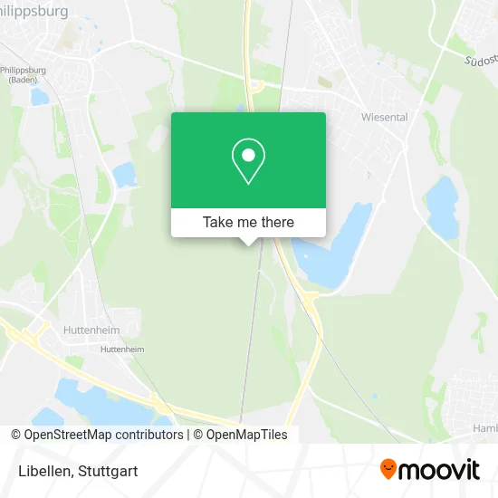 Libellen map