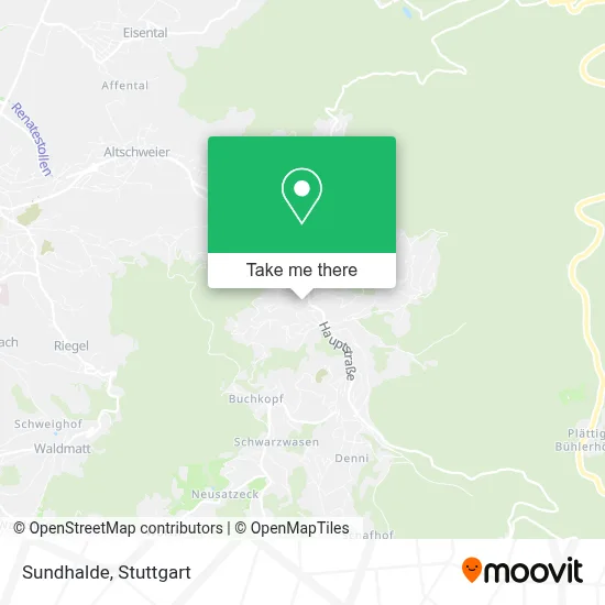 Sundhalde map
