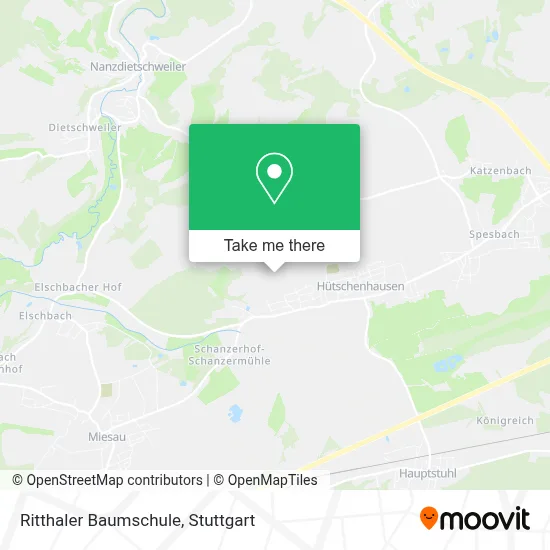 Ritthaler Baumschule map