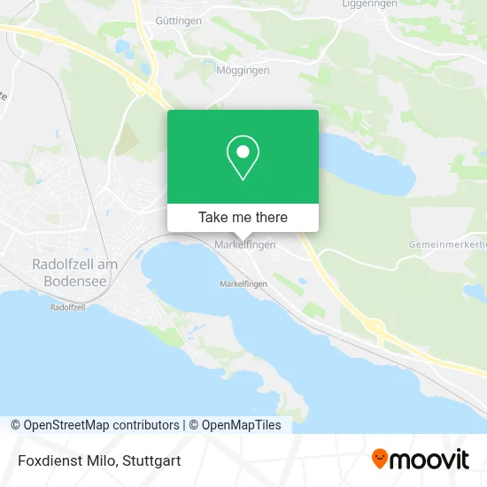 Foxdienst Milo map