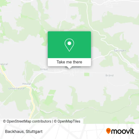 Backhaus map