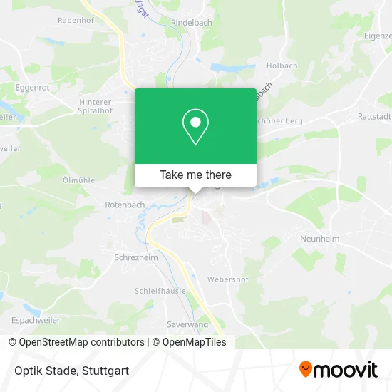 Optik Stade map