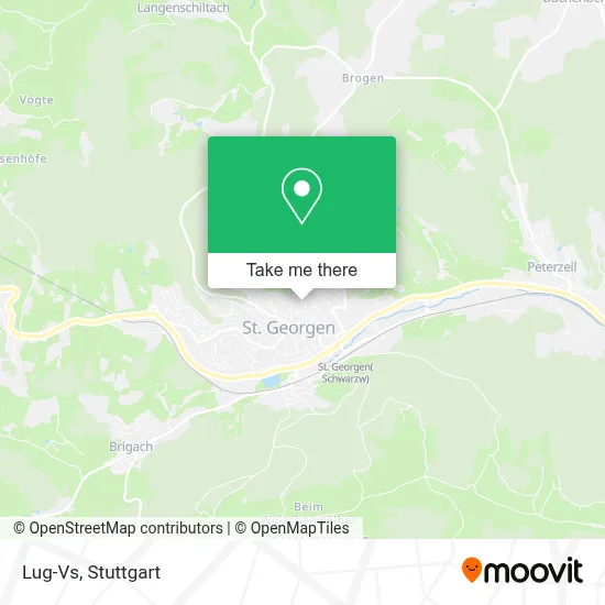 Lug-Vs map