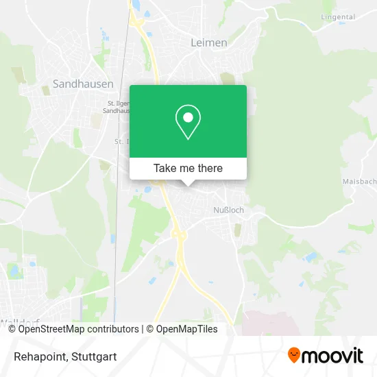 Rehapoint map