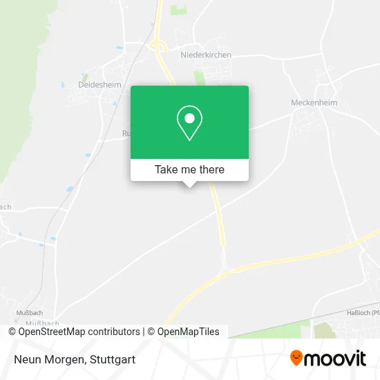 Neun Morgen map