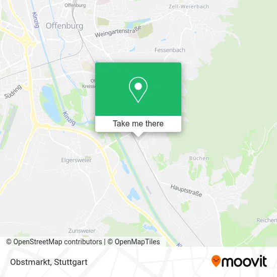 Obstmarkt map