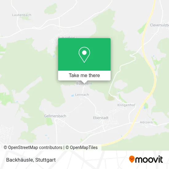 Backhäusle map