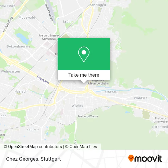 Chez Georges map