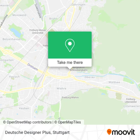 Deutsche Designer Plus map