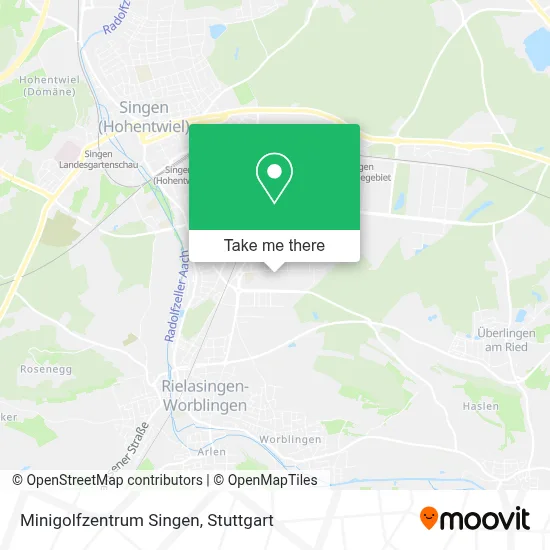 Minigolfzentrum Singen map