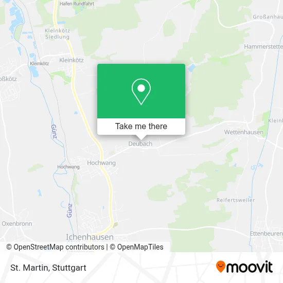 St. Martin map