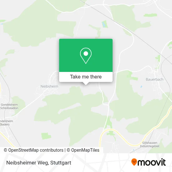 Neibsheimer Weg map