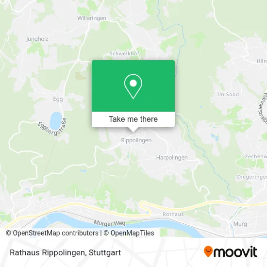 Rathaus Rippolingen map